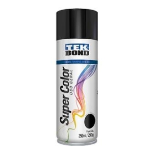 TINTA SPRAY PRETO BRILHANTE 350 ML/250 G