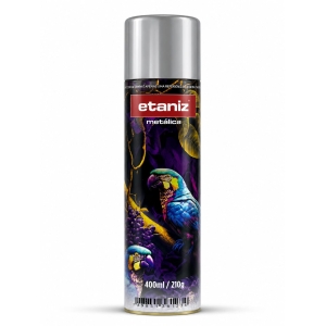 TINTA SPRAY PRATA METALICO
