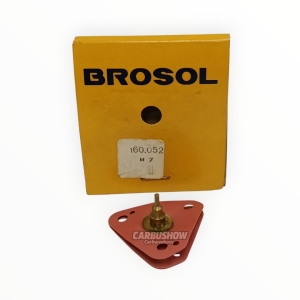 DIAFRAGMA BROSOL DA VALVULA DE MAXIMA - SOLEX 35 ALFA I